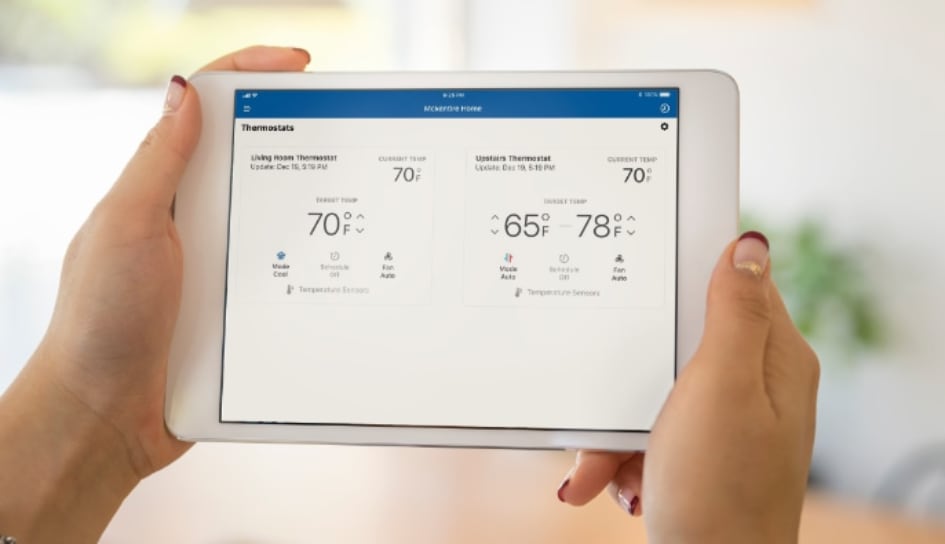 Thermostat control in Scranton